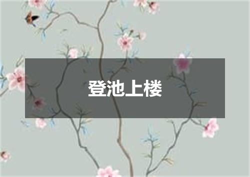 登池上楼