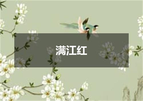 满江红