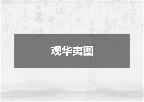 观华夷图