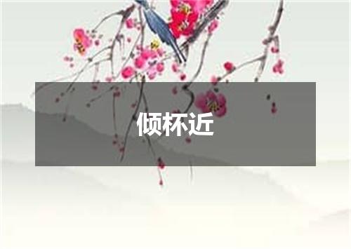 倾杯近