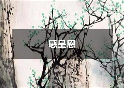 感皇恩