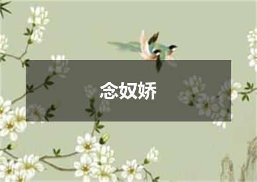 念奴娇