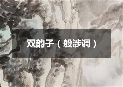 双韵子（般涉调）