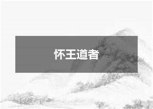 怀王道者