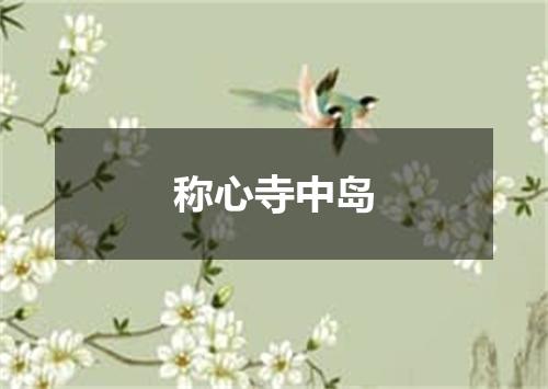 称心寺中岛
