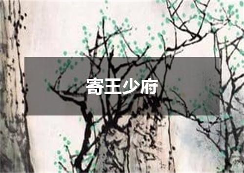 寄王少府