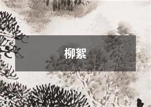 柳絮