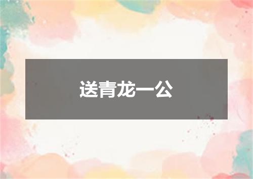 送青龙一公