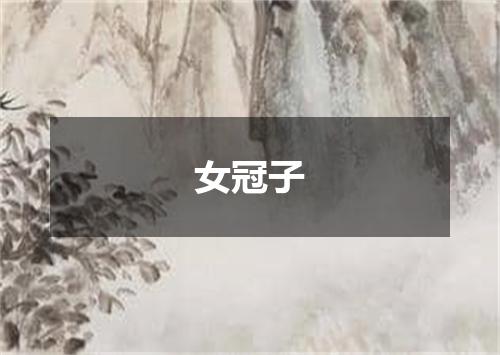 女冠子