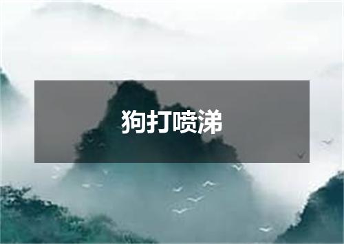狗打喷涕