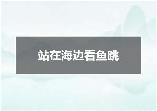 站在海边看鱼跳