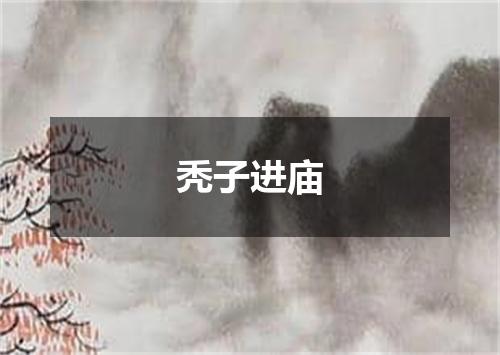 秃子进庙
