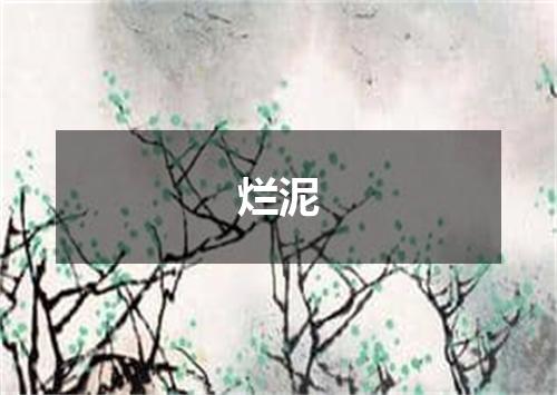 烂泥