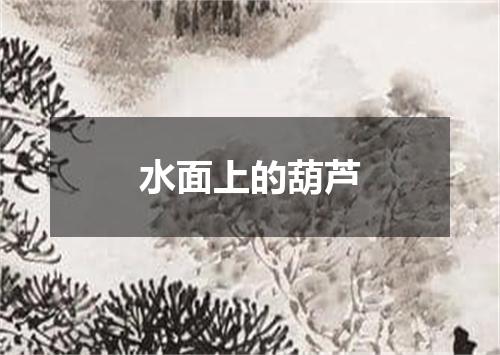 水面上的葫芦
