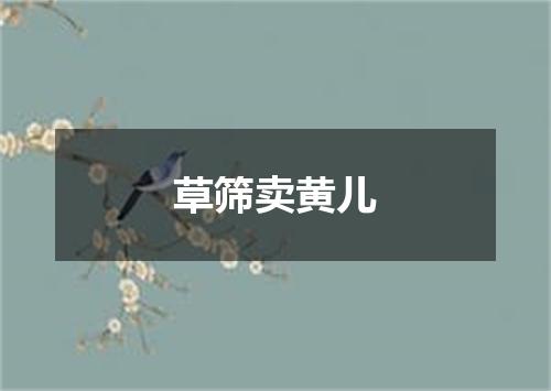 草筛卖黄儿