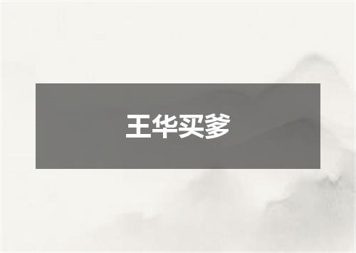 王华买爹