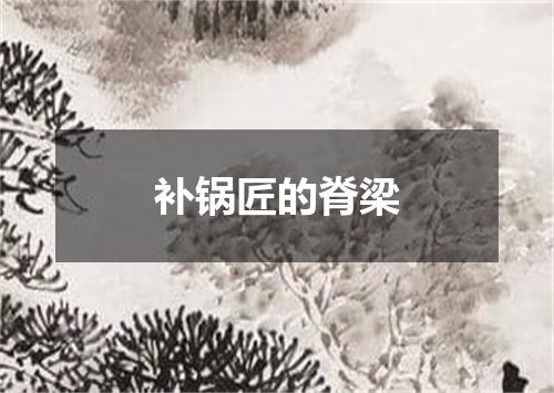 补锅匠的脊梁
