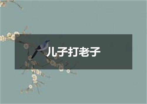 儿子打老子