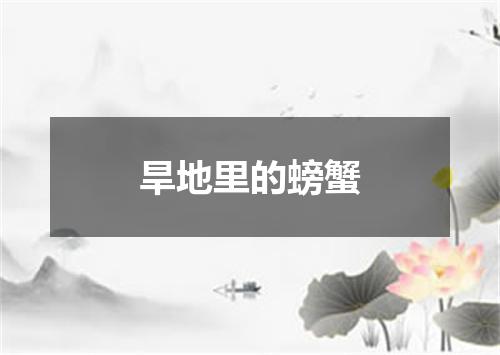 旱地里的螃蟹