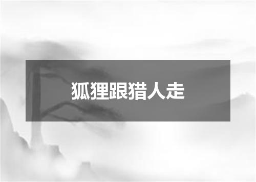 狐狸跟猎人走