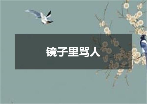 镜子里骂人