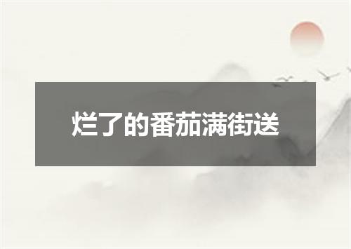烂了的番茄满街送