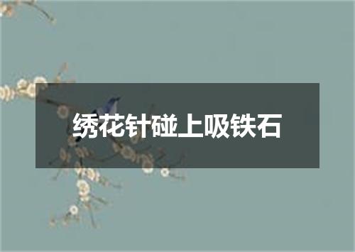 绣花针碰上吸铁石
