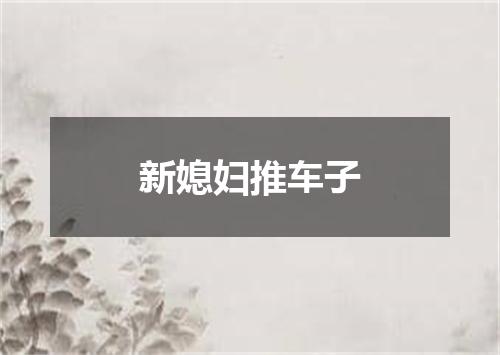 新媳妇推车子
