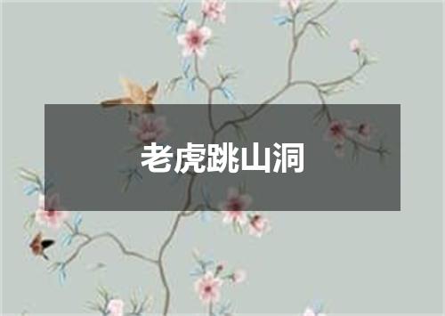 老虎跳山洞