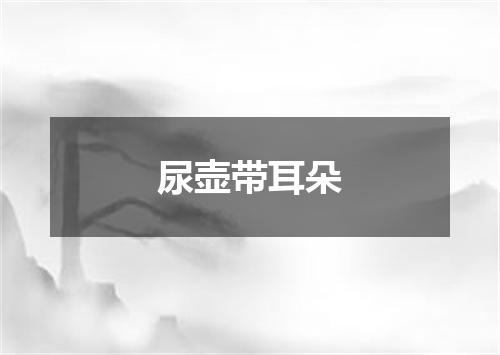 尿壶带耳朵