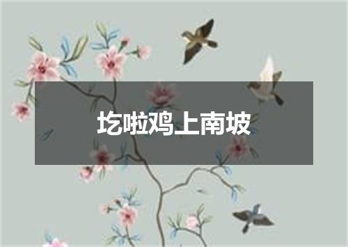 圪啦鸡上南坡