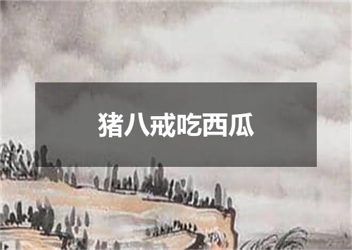 猪八戒吃西瓜