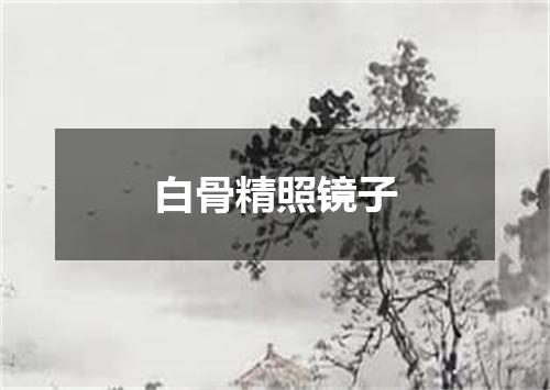 白骨精照镜子