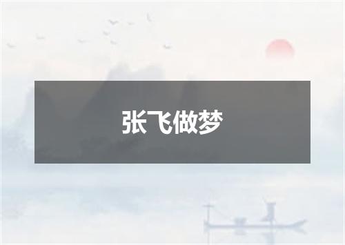 张飞做梦